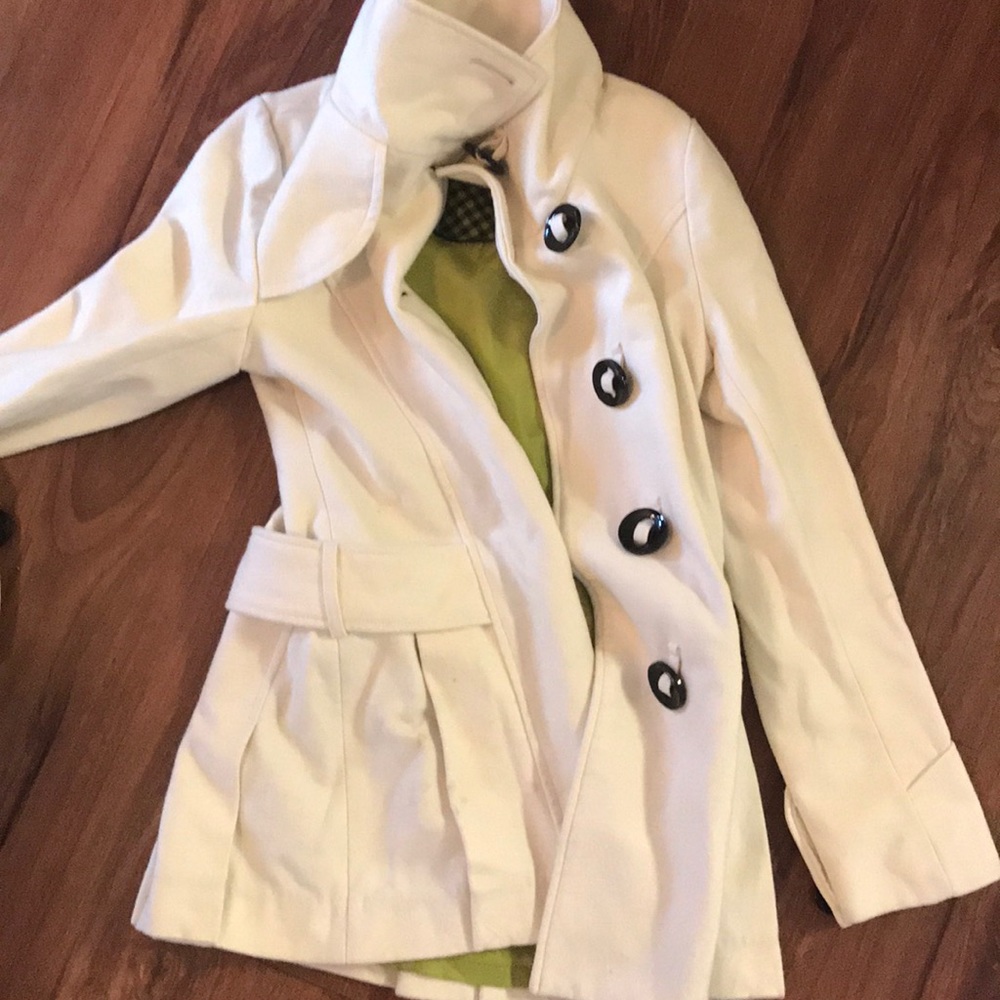 Steve Madden large button pea coat